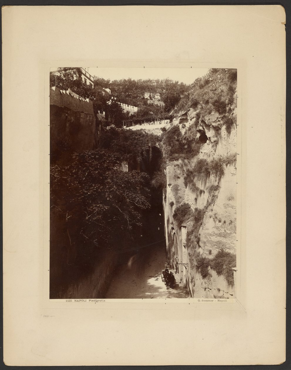 Neapol, Piedigrotta autorstwa Giorgio Sommer