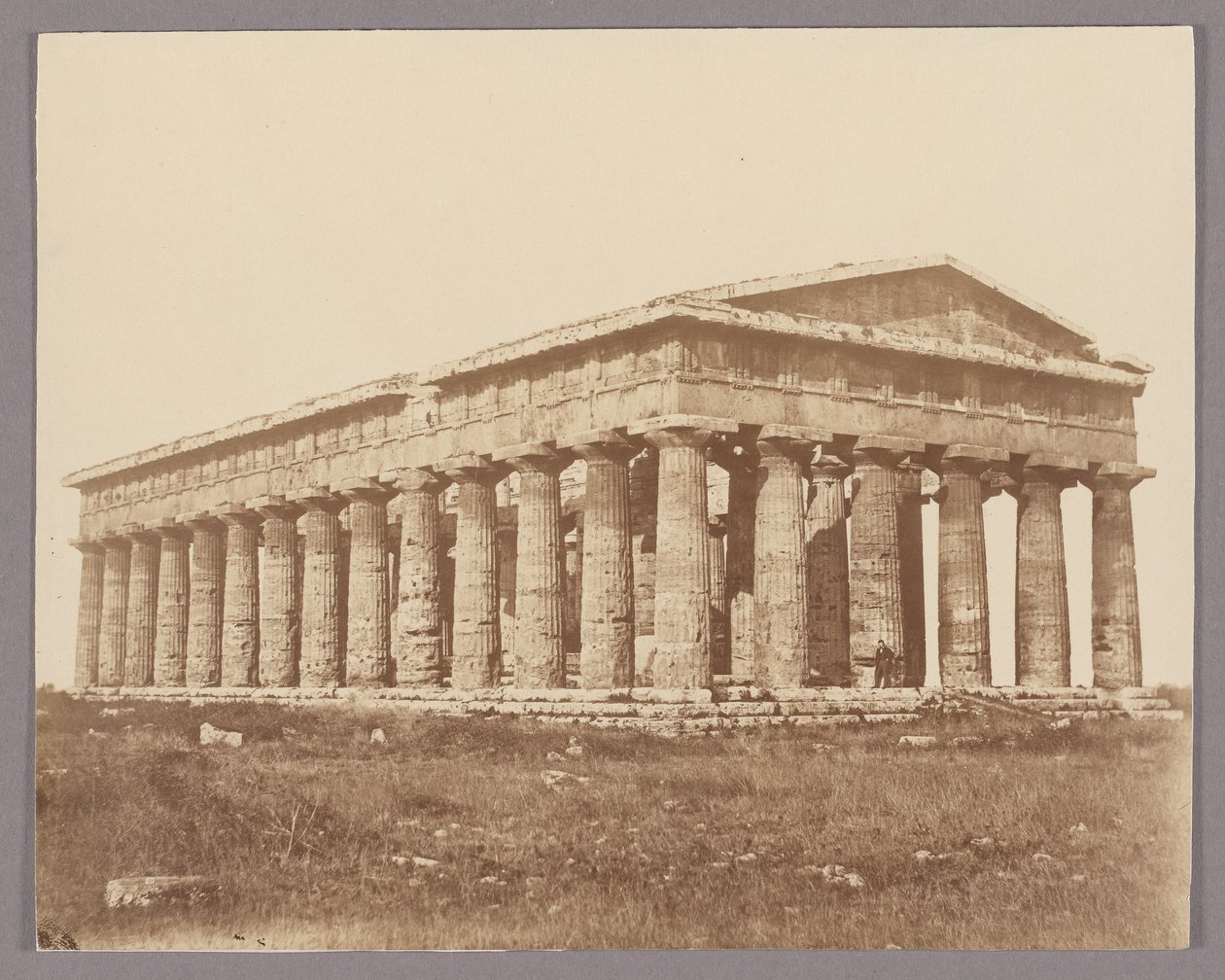 Paestum: Świątynia Posejdona autorstwa Giorgio Sommer