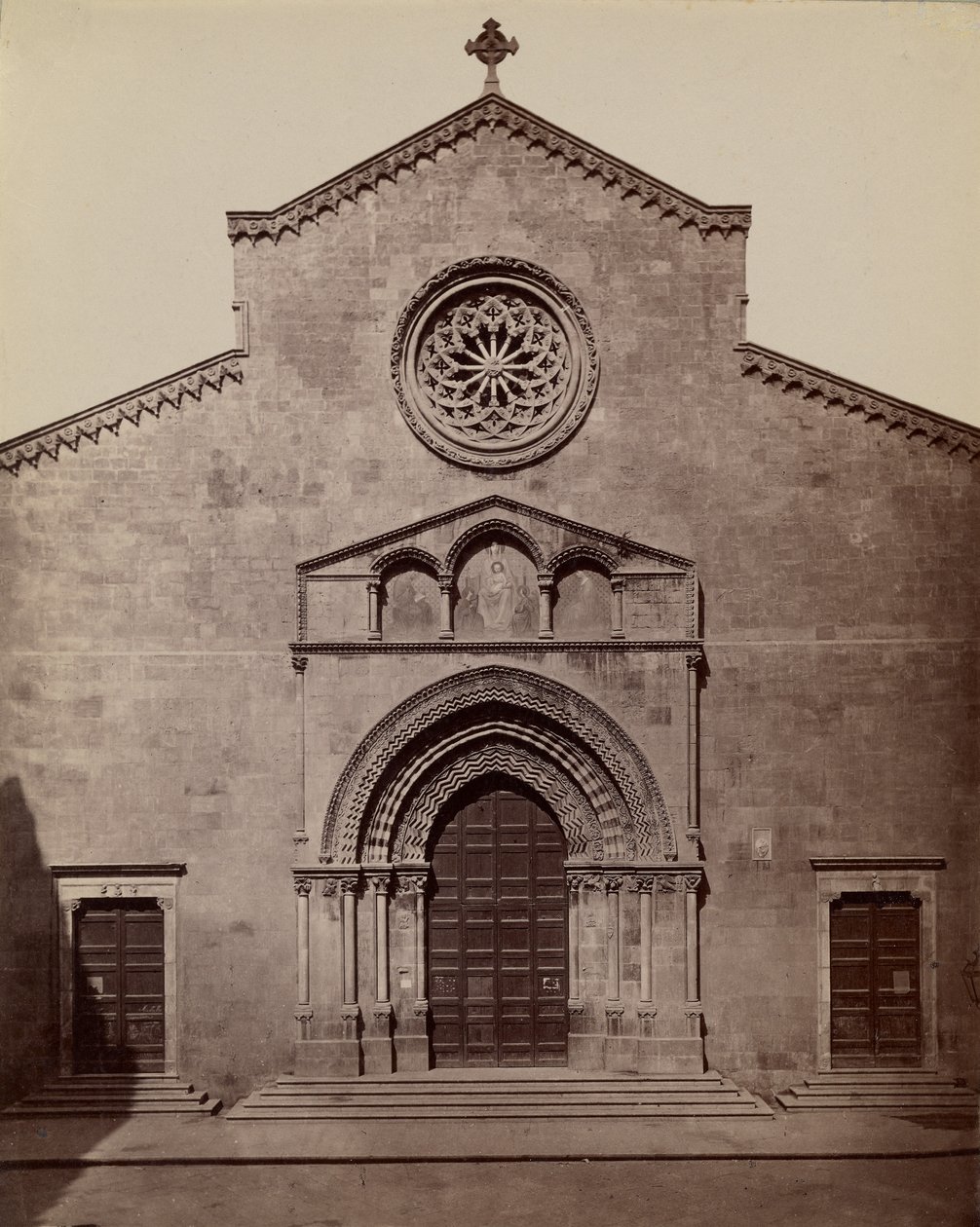 Palermo. Święty Franciszek autorstwa Giorgio Sommer