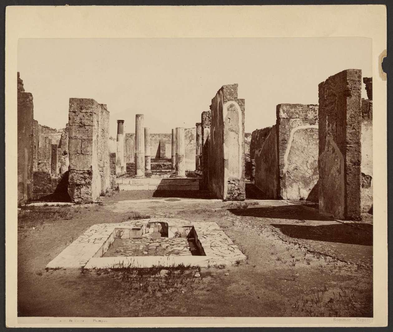 Pompeje autorstwa Giorgio Sommer