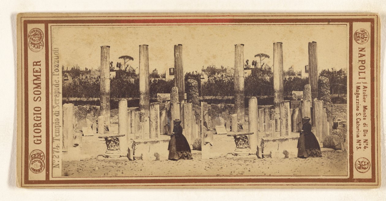 Tempel des Serapis. Pozzuoli. autorstwa Giorgio Sommer