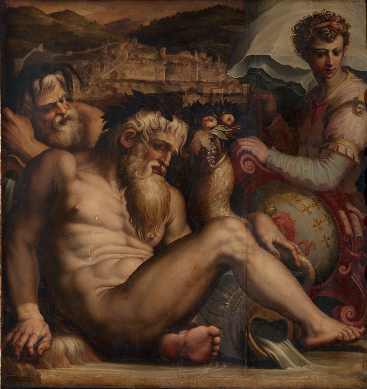 Alegoria Pescii, 1563-1565 autorstwa Giorgio Vasari