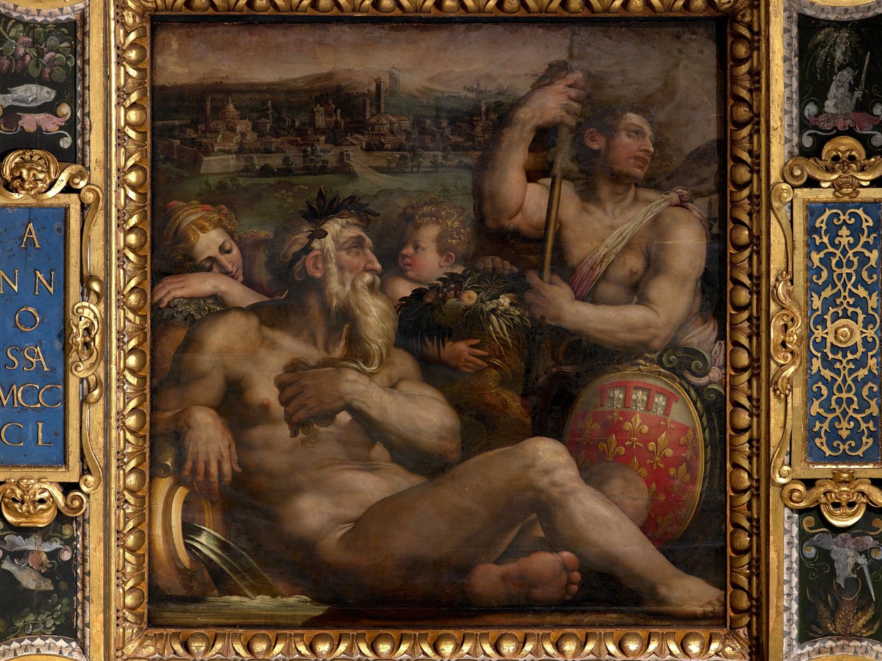 Alegoria Prato autorstwa Giorgio Vasari