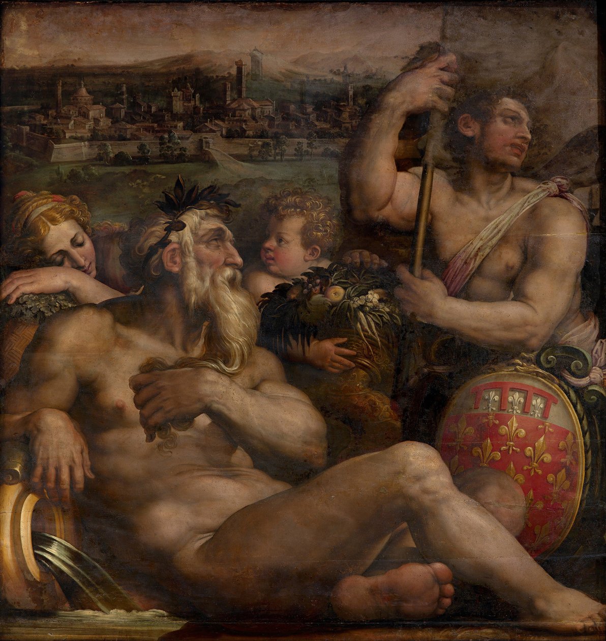 Alegoria Prato, 1563-1565 autorstwa Giorgio Vasari