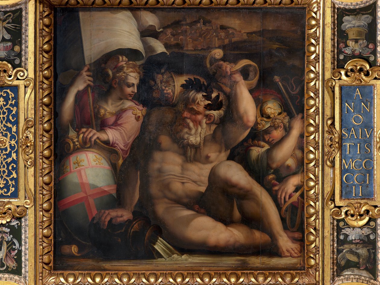 Alegoria Romagna autorstwa Giorgio Vasari