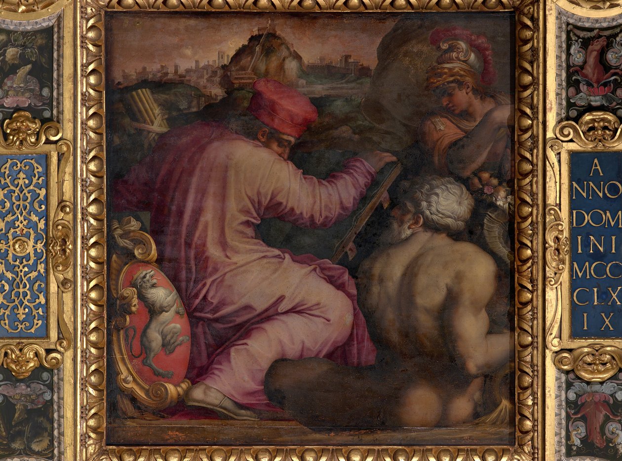 Alegoria San Miniato w dolnym Valdarno autorstwa Giorgio Vasari