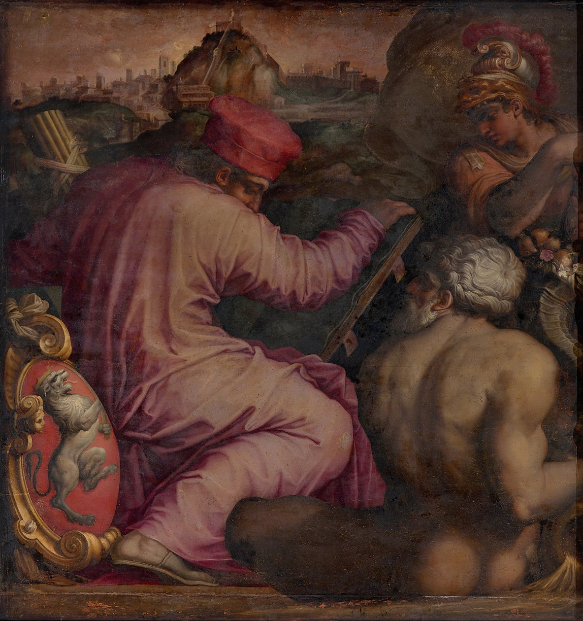 Alegoria San Miniato w dolnym Valdarno, 1563-1565 autorstwa Giorgio Vasari