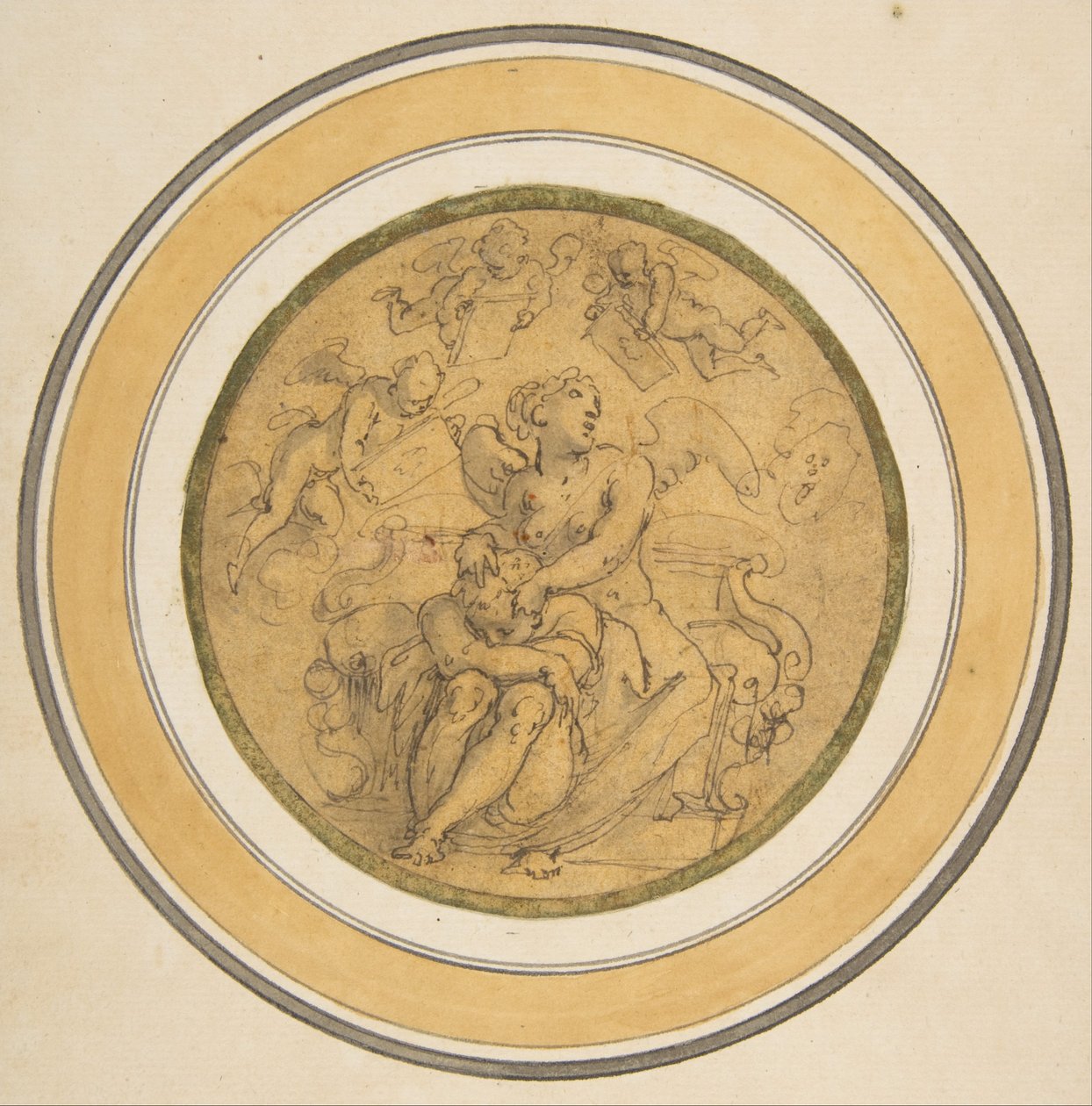 Allegorie des Schlafes autorstwa Giorgio Vasari