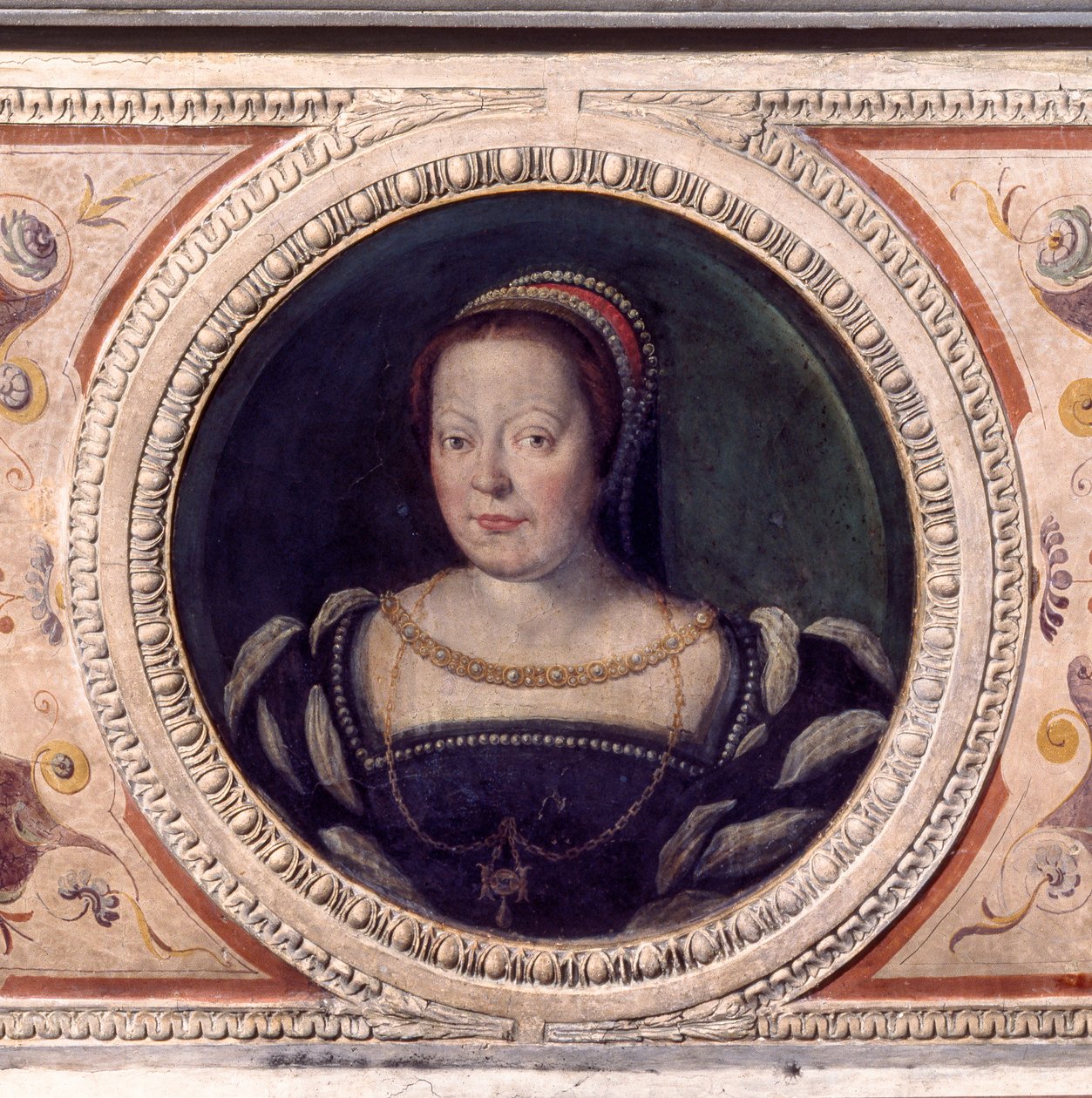 Katarzyna Medycejska, ok. 1585 (olej na płótnie) autorstwa Giorgio Vasari