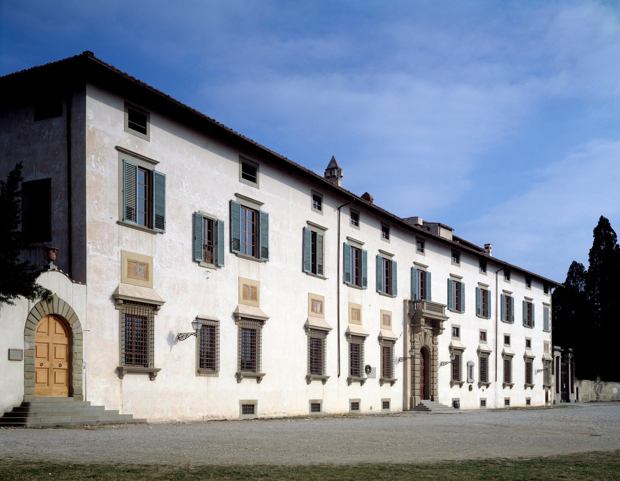 Fasada Willi Medicea w Castello, ok. 1538 autorstwa Giorgio Vasari