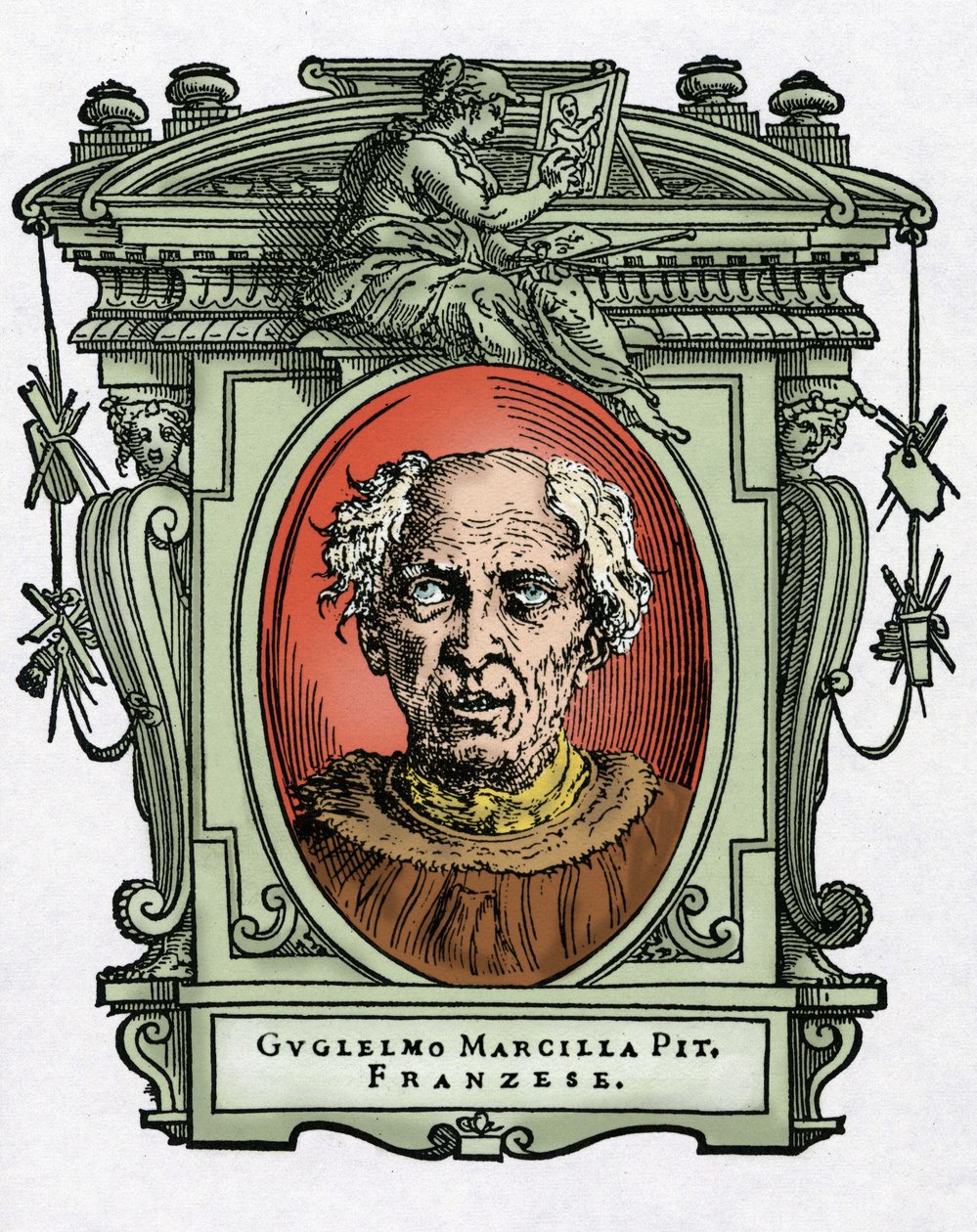 Portret Wilhelma z Marcillata autorstwa Giorgio Vasari