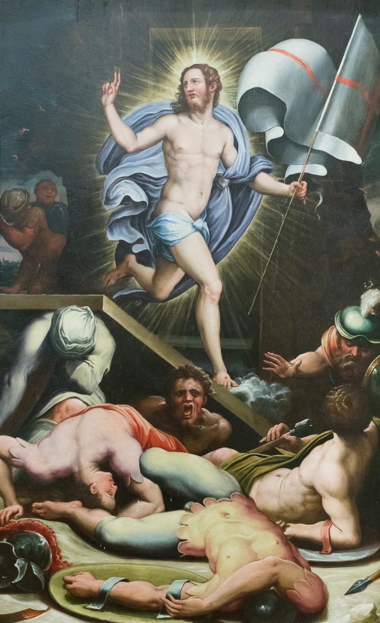 Wskrzeszenie autorstwa Giorgio Vasari