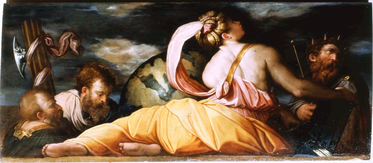Sprawiedliwość, 1542. autorstwa Giorgio Vasari
