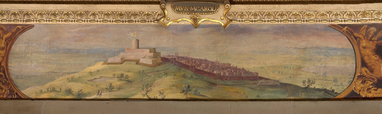 Widok Monte Carlo, 1557-1558 autorstwa Giorgio Vasari