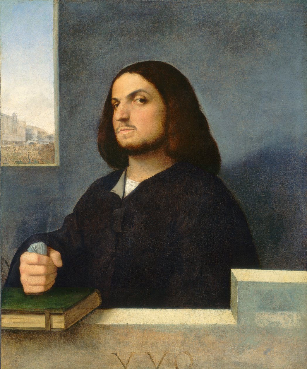 Portret dżentelmena weneckiego, ok. 1510 autorstwa Giorgione da Castelfranco