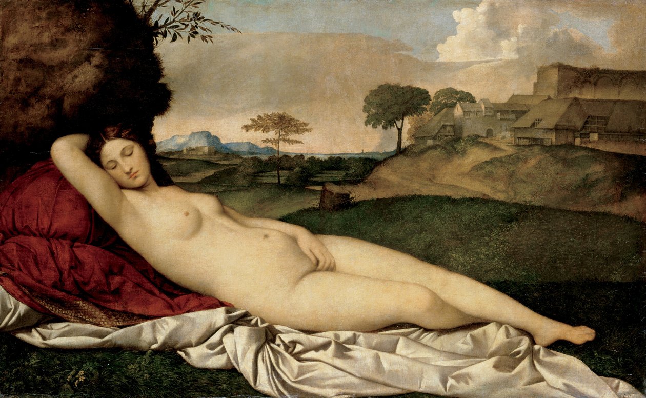 Śpiąca Wenus autorstwa Giorgione da Castelfranco