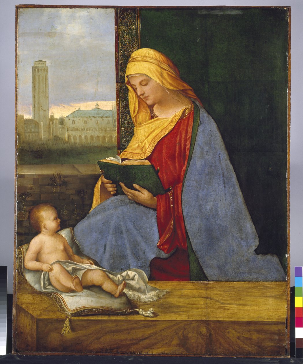 Dziewica z Dzieciątkiem (Madonna Tallarda), XV w. autorstwa Giorgione da Castelfranco