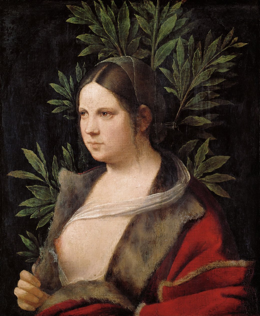Młoda kobieta ("Laura") autorstwa Giorgione