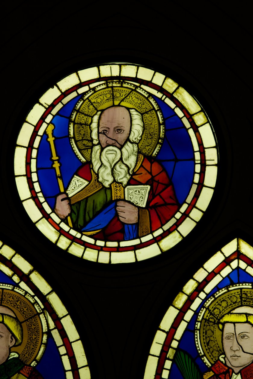 Aaron (witraż) autorstwa Giotto di Bondone