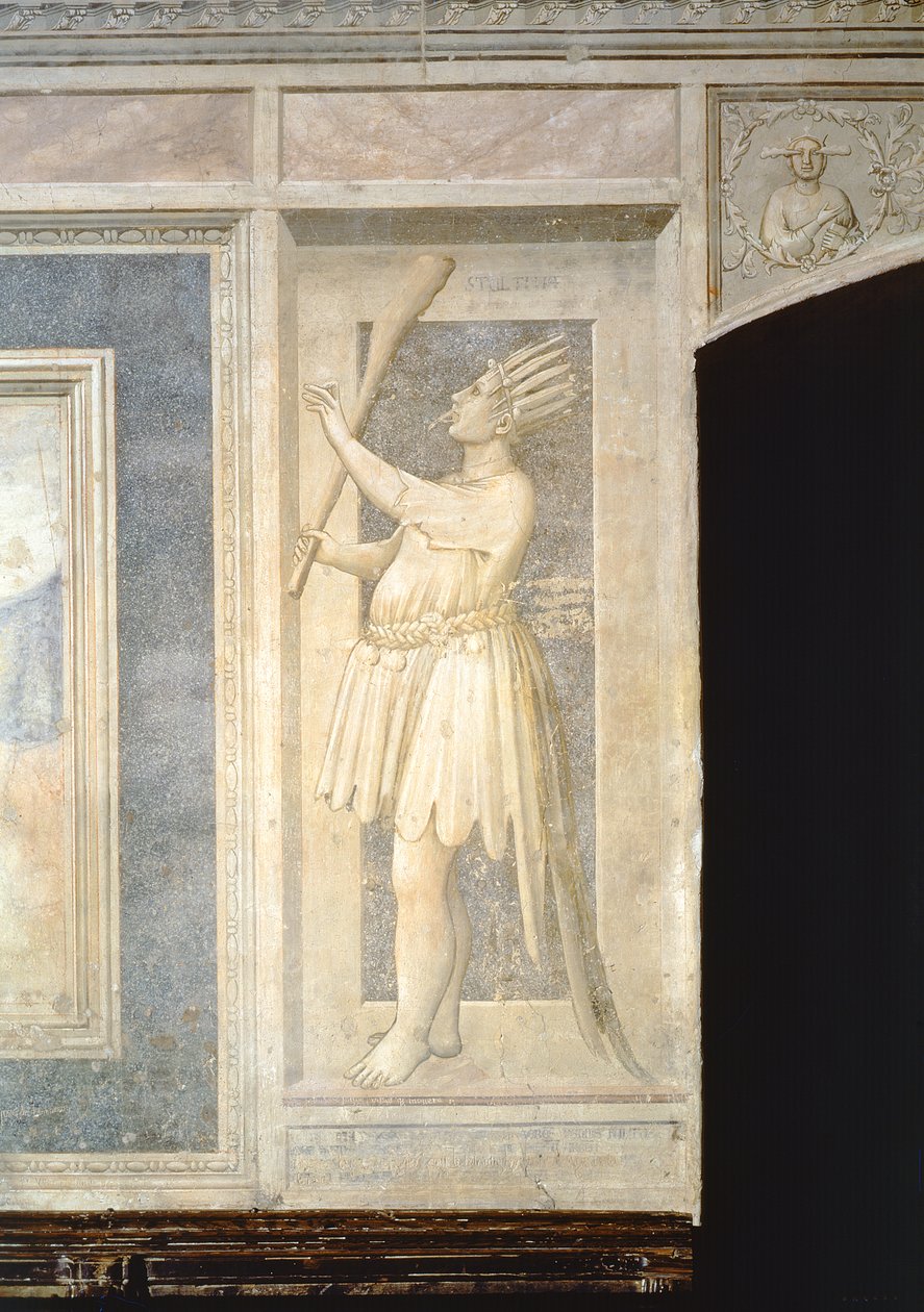 Szaleństwo, ok. 1305 r. autorstwa Giotto di Bondone
