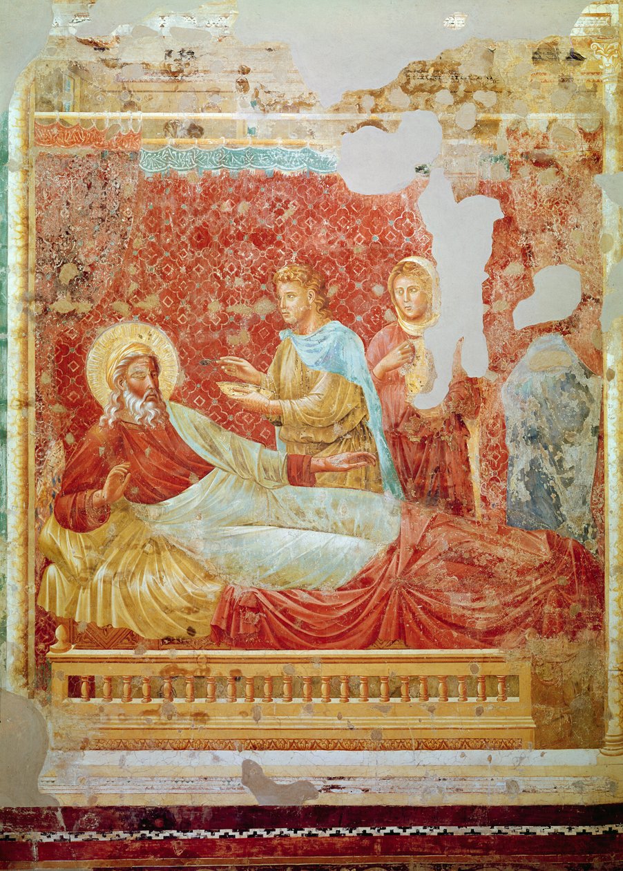 Izaak odrzuca Ezawa, ok. 1288 r. autorstwa Giotto di Bondone