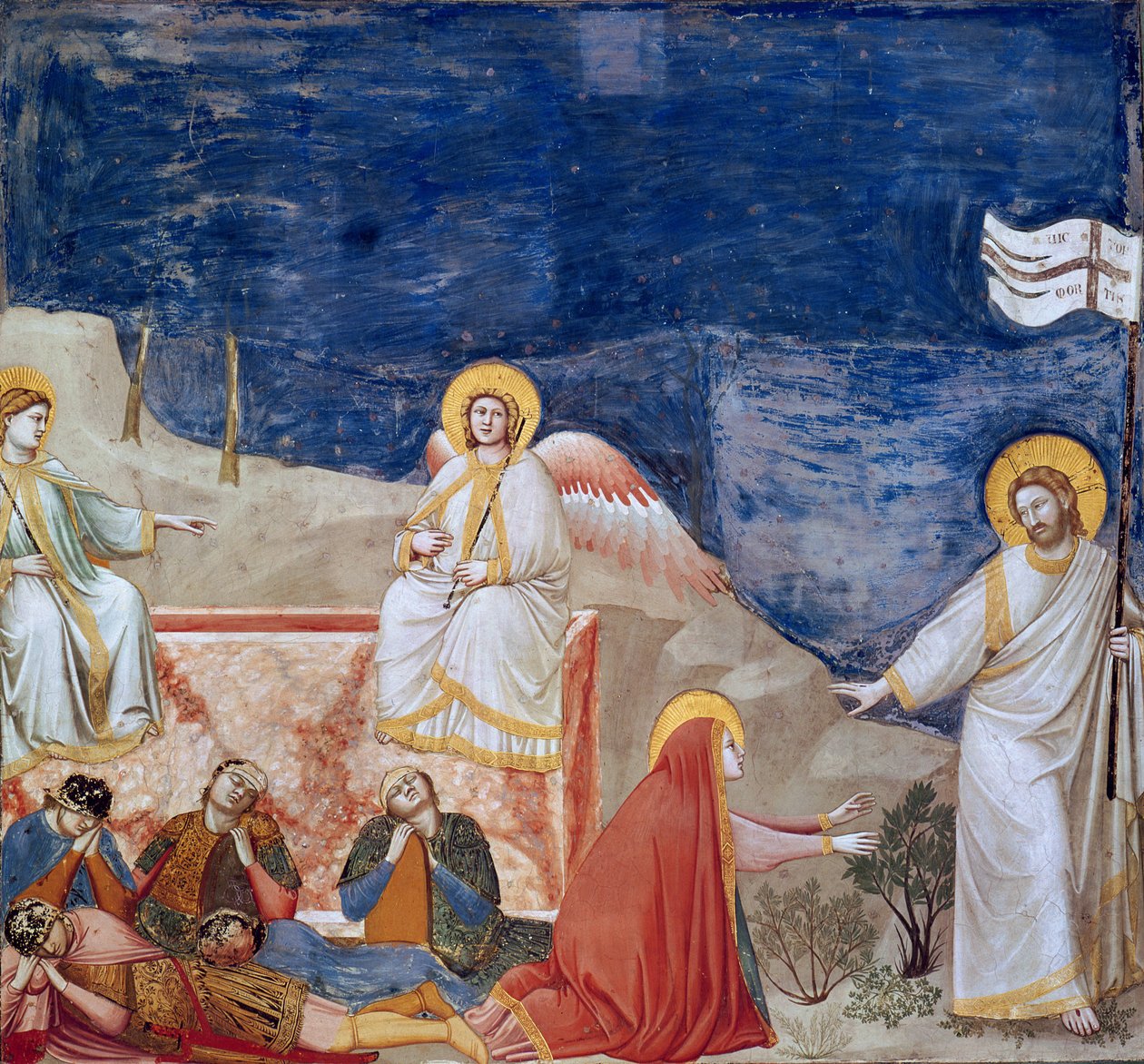 Noli me Tangere, ok. 1305 r. autorstwa Giotto di Bondone