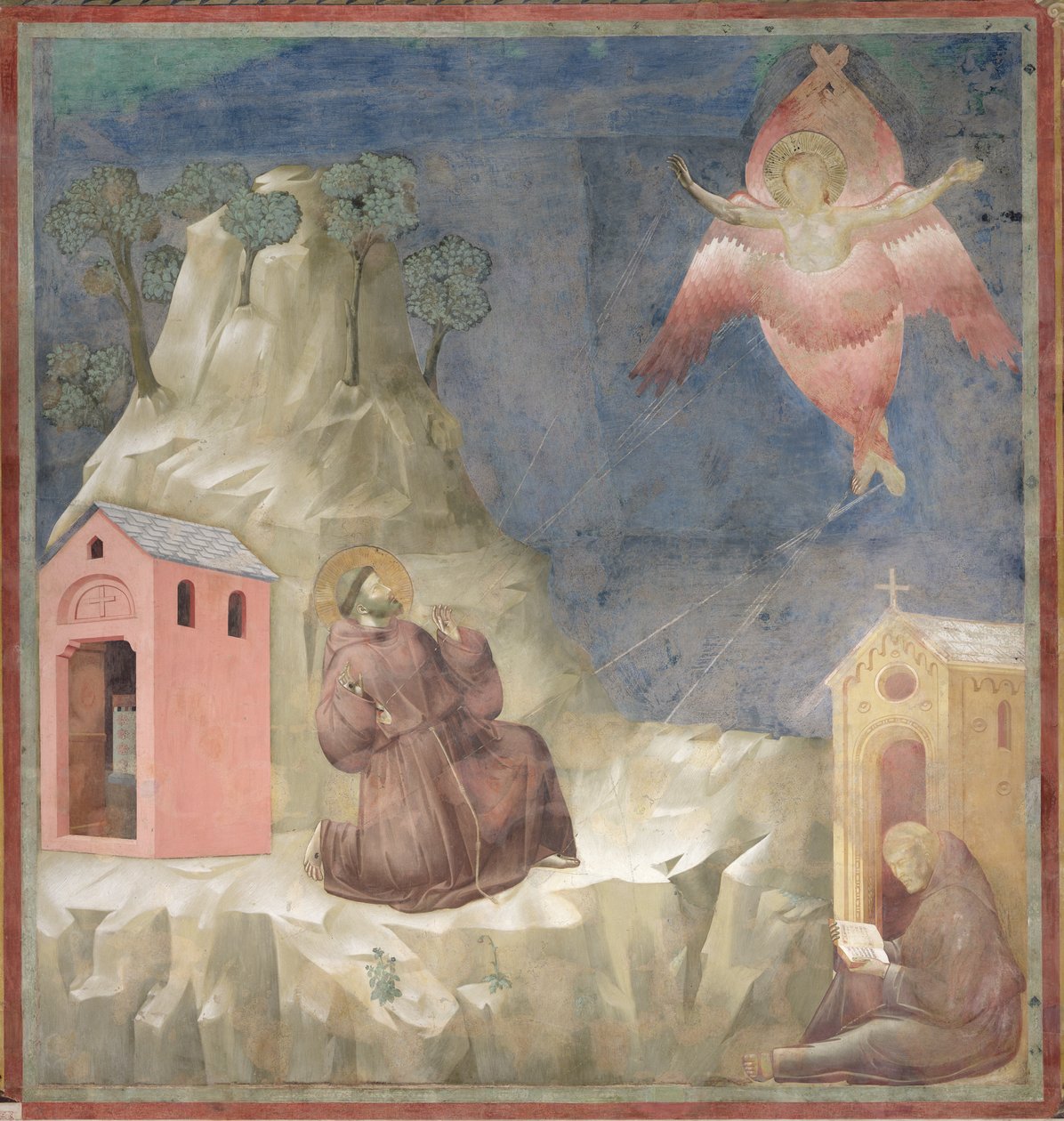 Stygmaty św. Franciszka, 1297-99 autorstwa Giotto di Bondone