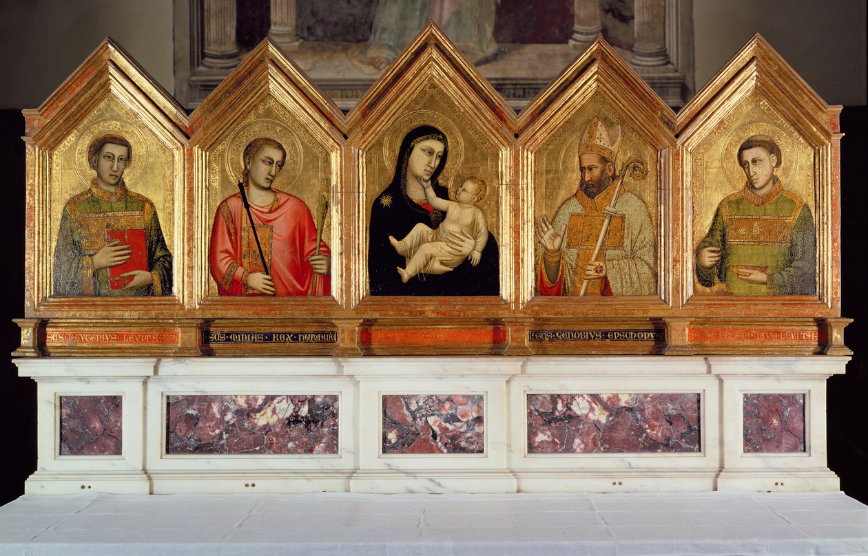 Poliptyk św. Reparata (zob. też 65558-69) autorstwa Giotto di Bondone