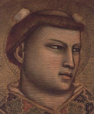 St Stephen (tempera na desce) (detal 66554) autorstwa Giotto (c.1266 1337)