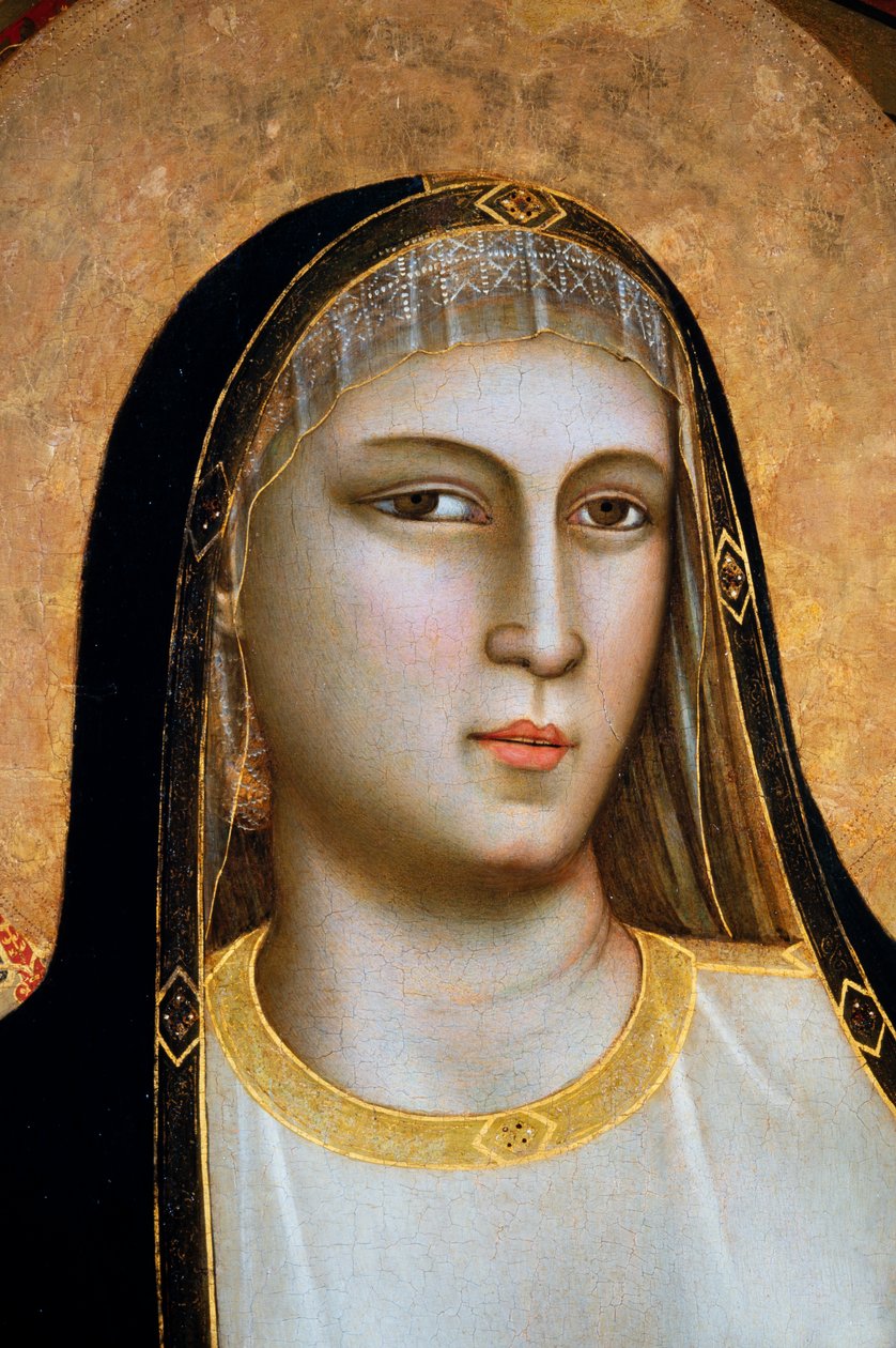 Pani Wszystkich Świętych, ok. 1310 (tempera na drewnie) autorstwa Giotto (c.1266 1337)