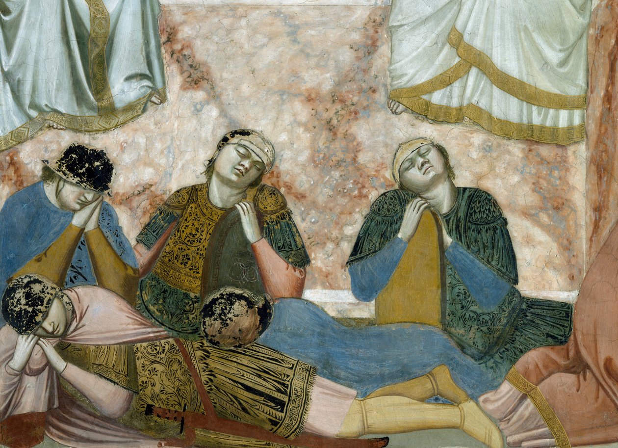 Zmartwychwstanie Chrystusa, fragment życia i męki Chrystusa, Giotto autorstwa Giotto (c.1266 1337)
