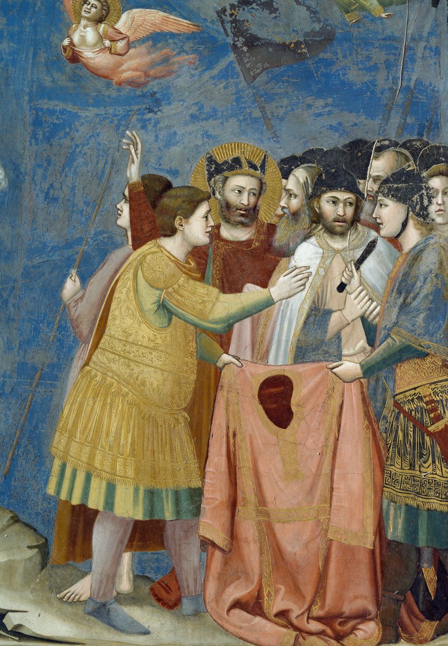 Ukrzyżowanie, fragment życia i męki Chrystusa, Giotto autorstwa Giotto (c.1266 1337)