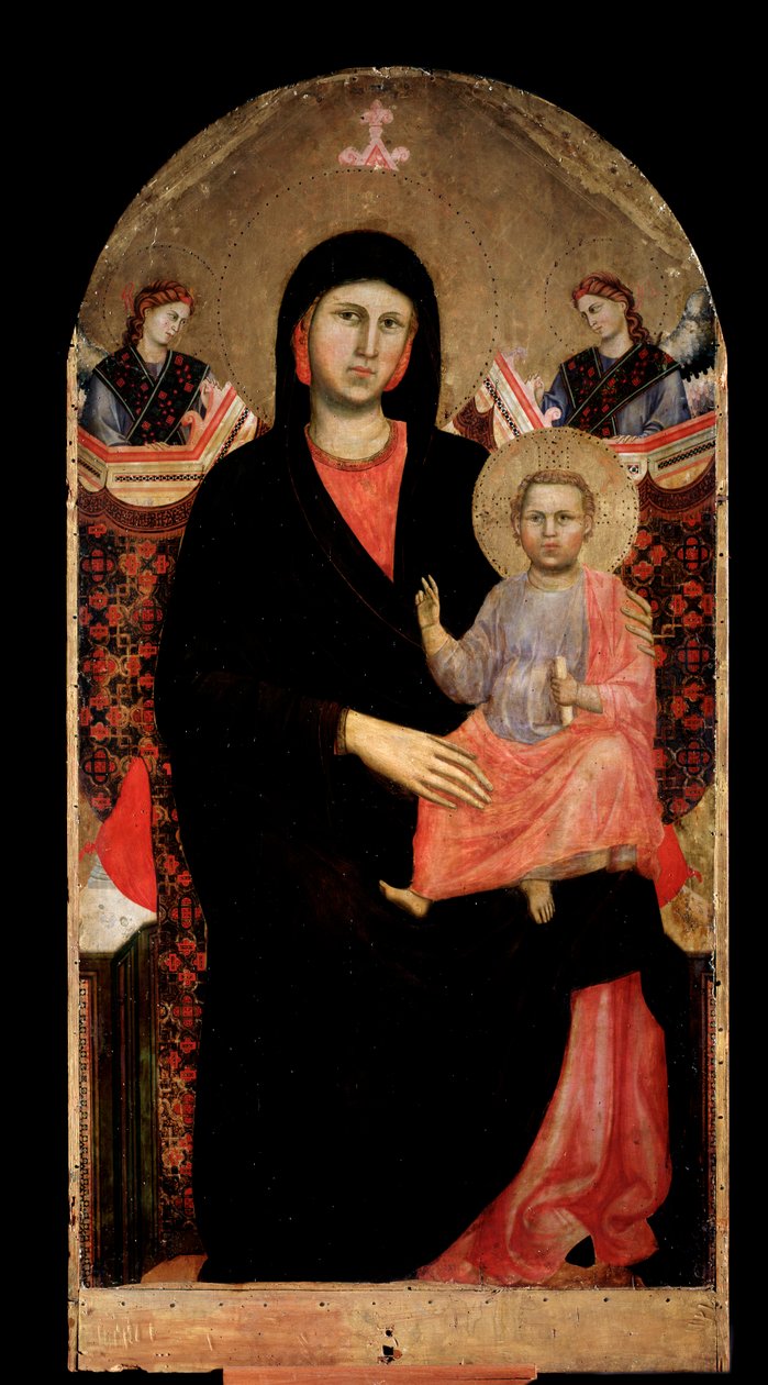 Dziewica z Dzieciątkiem (Malarstwo autorstwa Giotto (c.1266 1337)