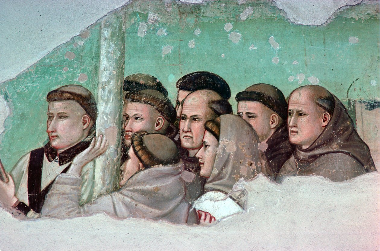 Fragment cyklu o życiu św. Franciszka autorstwa Giotto