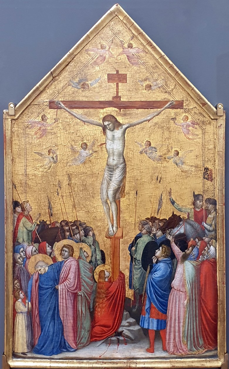 Niemiecki: Die Kreuzigung Christi Ukrzyżowanie Chrystusa autorstwa Giotto