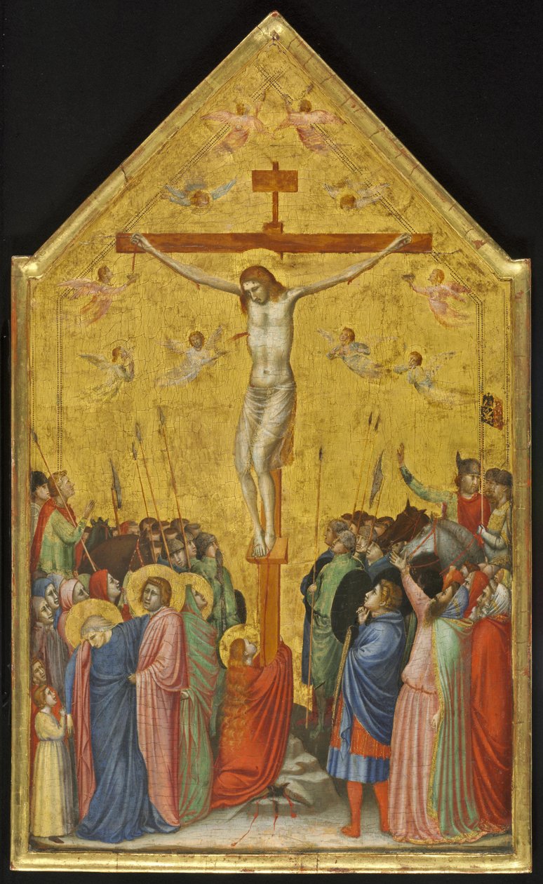 Niemiecki: Die Kreuzigung Christi Ukrzyżowanie Chrystusa autorstwa Giotto