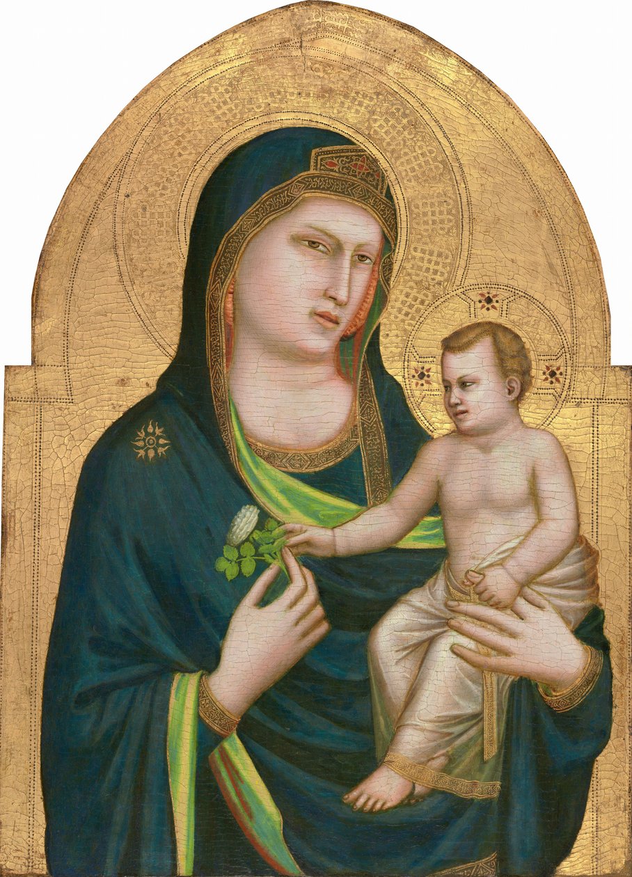 Madonna z Dzieciątkiem autorstwa Giotto