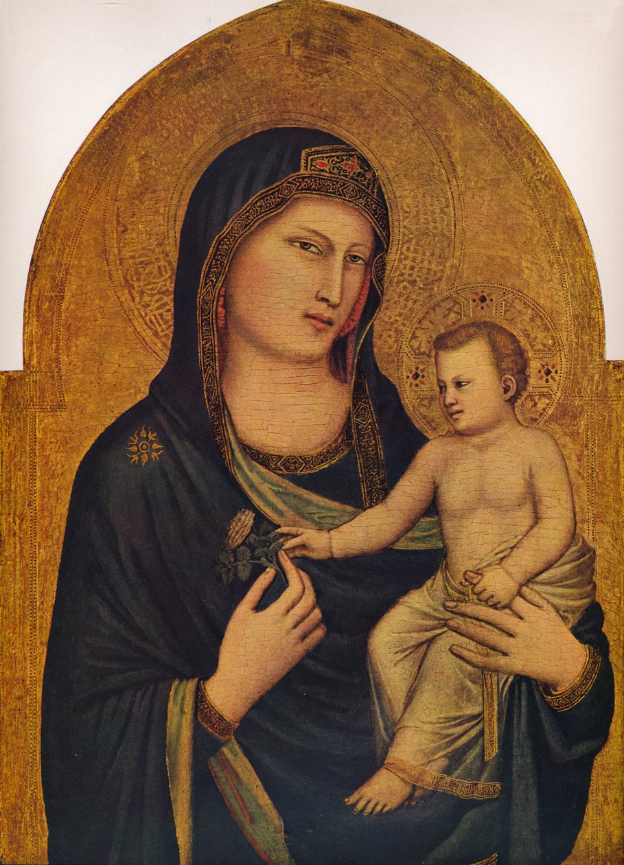 Madonna z Dzieciątkiem, 1310-1315 autorstwa Giotto di Bondone
