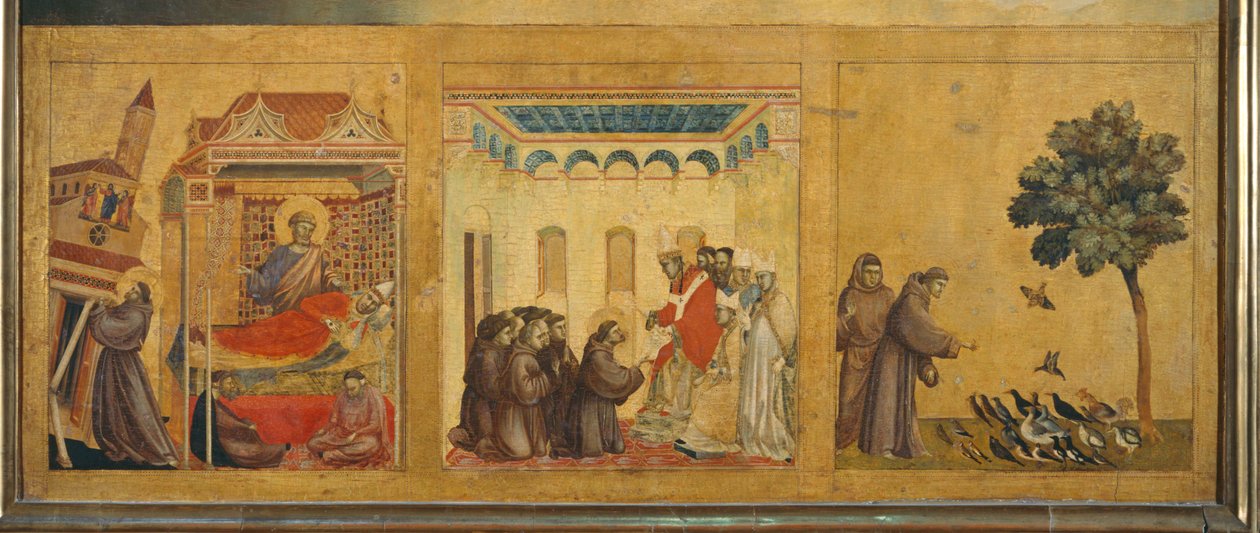 Sen Innocentego III ... autorstwa Giotto di Bondone (style of)