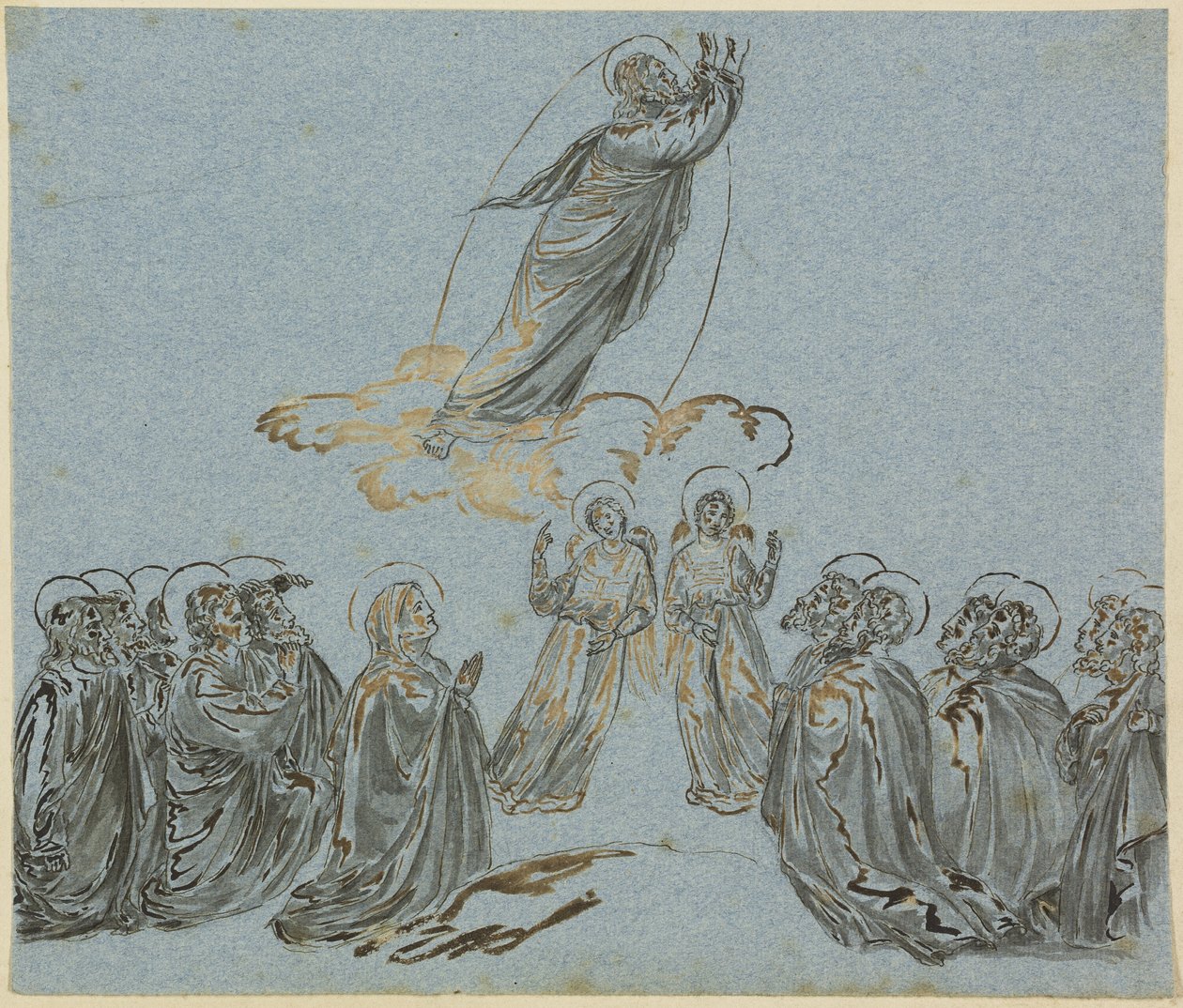 Wniebowstąpienie Chrystusa autorstwa Giotto di Bondone