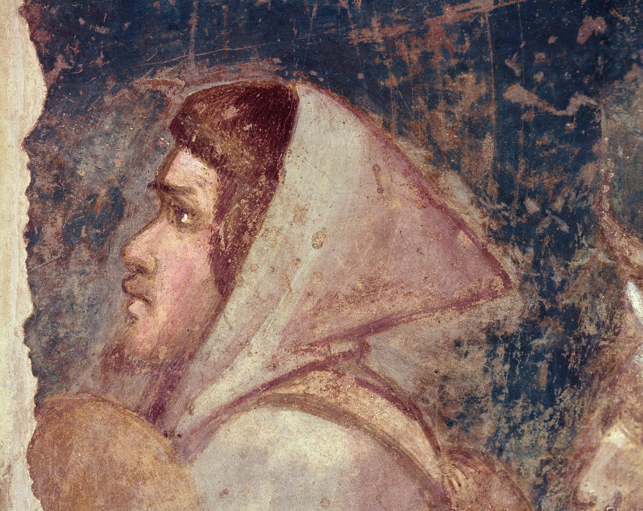 Głowa pasterza autorstwa Giotto di Bondone