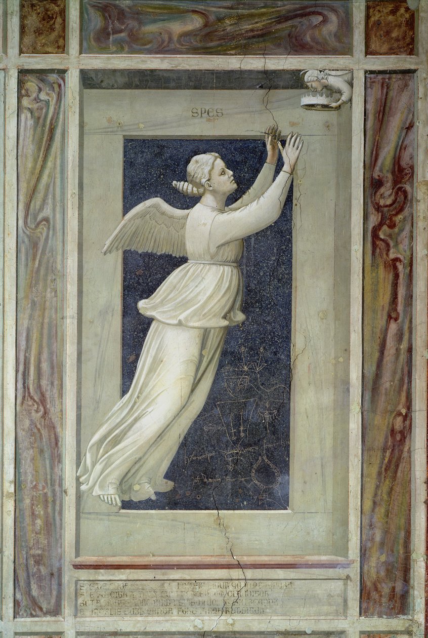 Nadzieja, ok.1305 autorstwa Giotto di Bondone