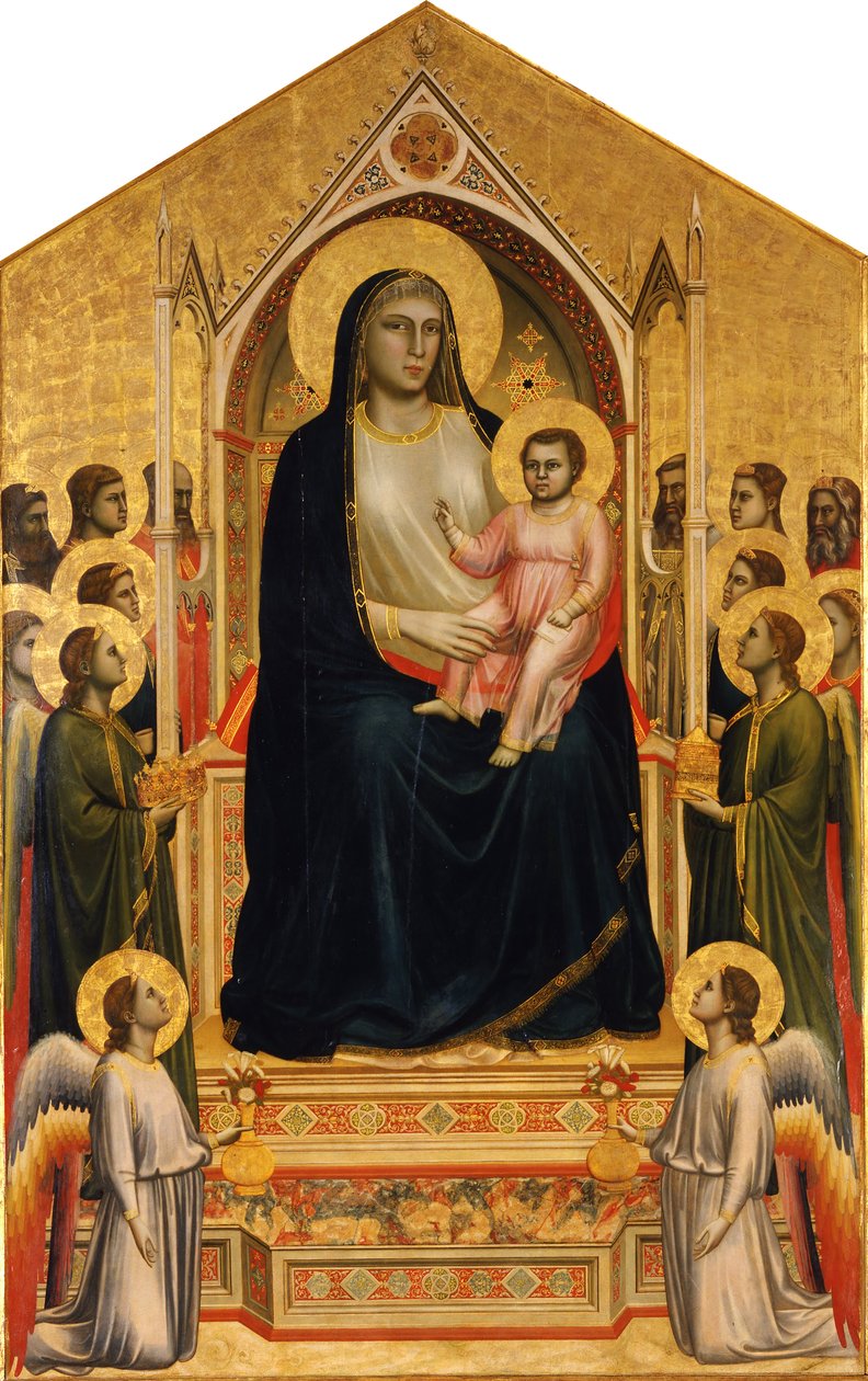 Majestat autorstwa Giotto di Bondone