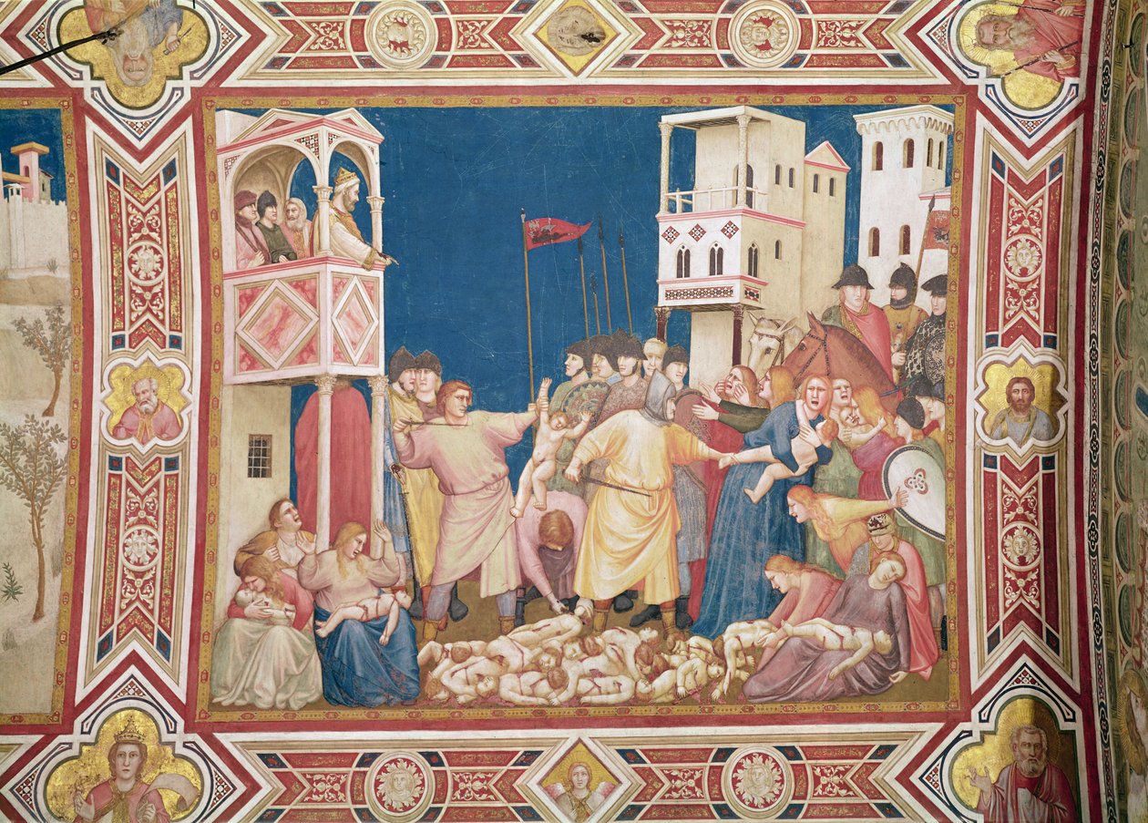 Masakra Niewinnych autorstwa Giotto di Bondone