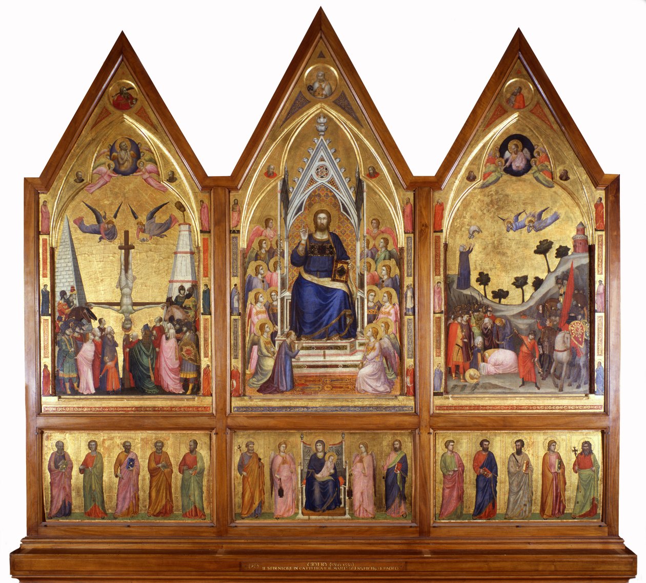 The Stefaneschi Triptych, c.1320 (tempera on panel) autorstwa Giotto di Bondone