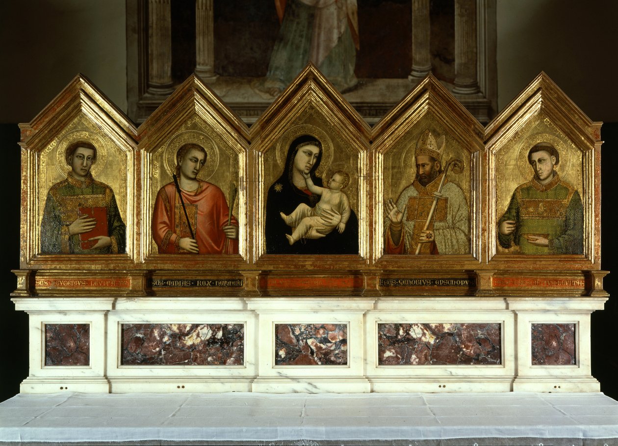 Nieznany obraz autorstwa Giotto di Bondone