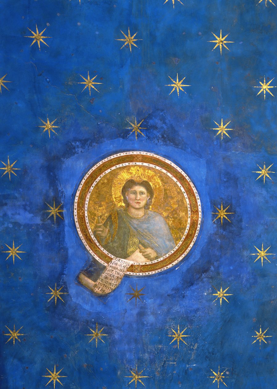 Prorok Daniel, ze sklepienia sufitowego, ok.1305 autorstwa Giotto di Bondone