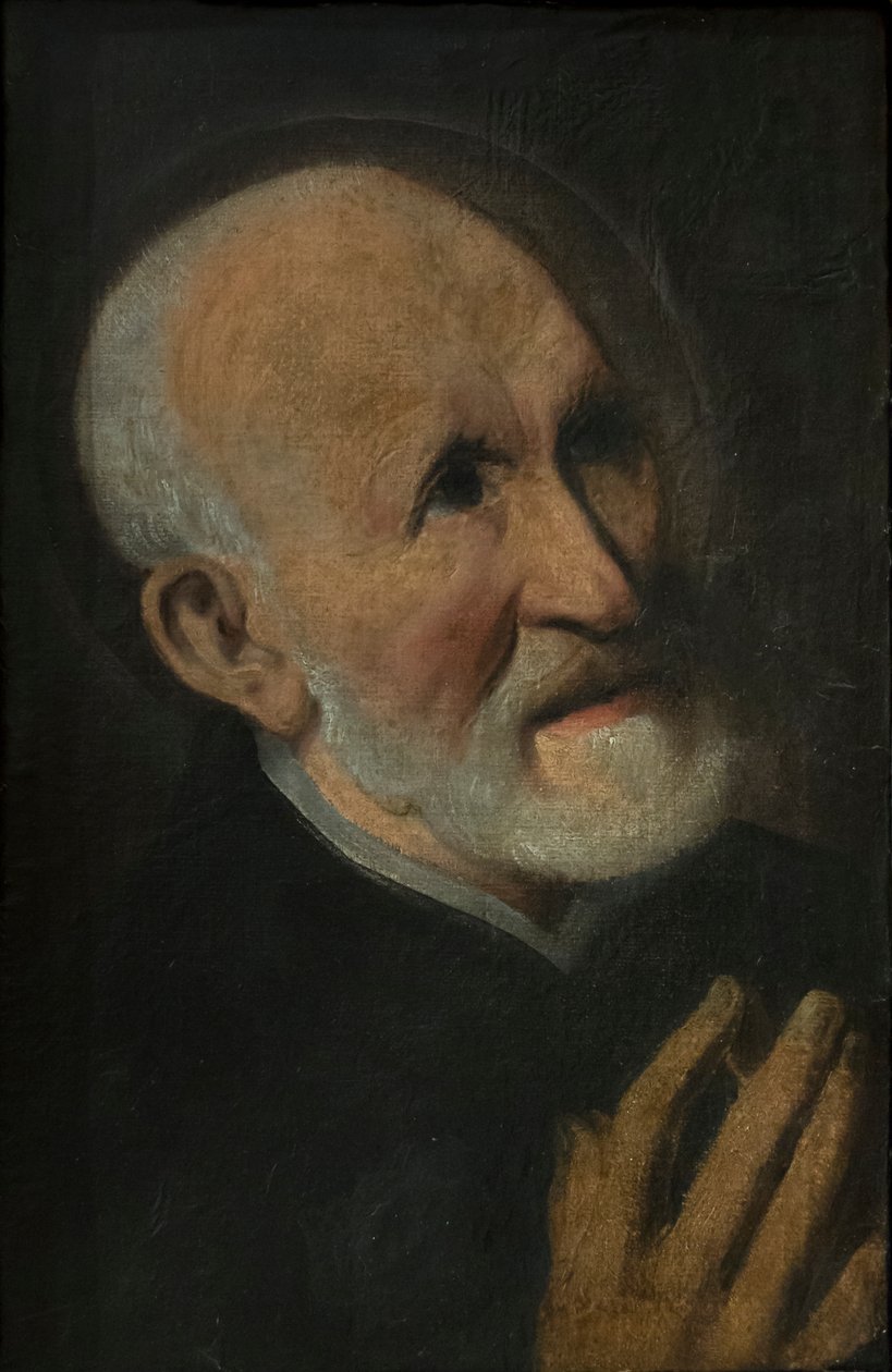 Święty Andrzej Avellino, Giovan Francesco Ferrante (olej na płótnie) autorstwa Giovan Francesco Ferrante