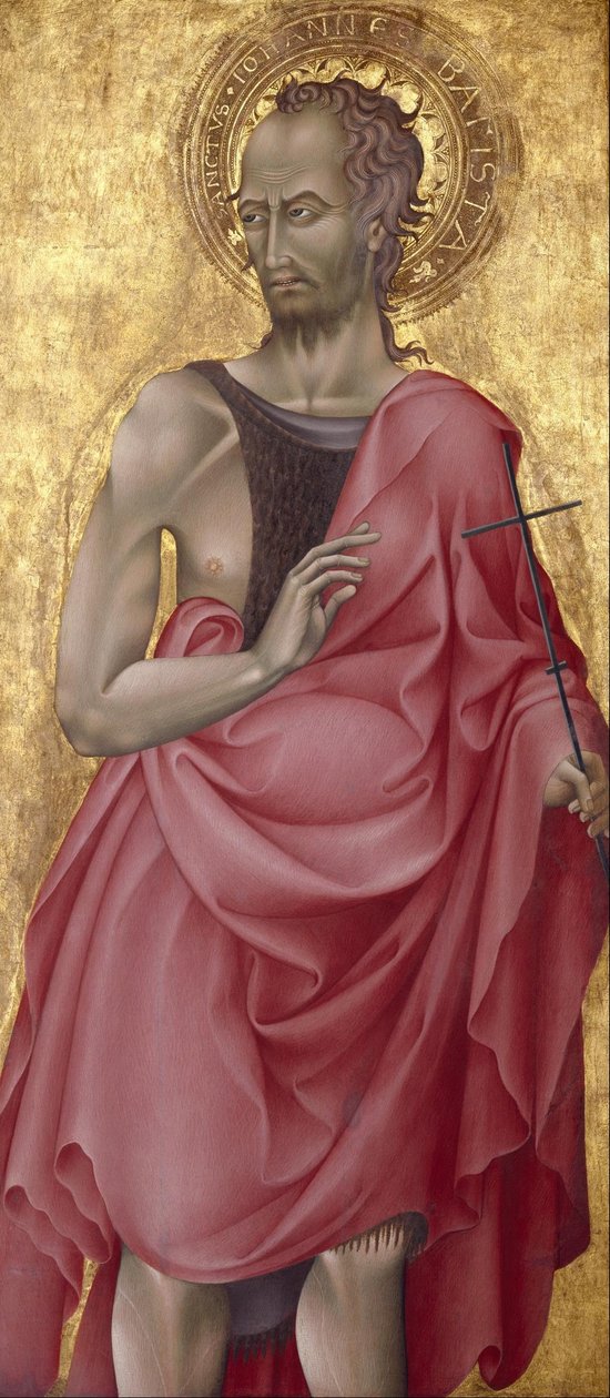 Św. Jan Chrzciciel autorstwa Giovanni di Paolo