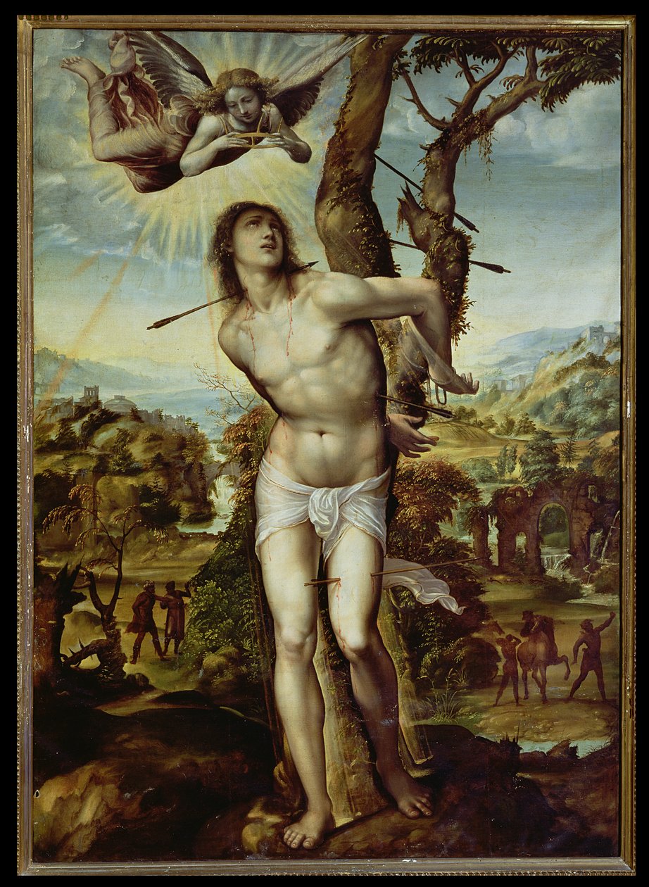 Św. Sebastiana autorstwa Giovanni Antonio Bazzi Sodoma